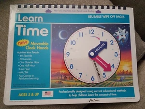 Learn to Tell Time by Pen Notes Staff - Foto 1 di 5