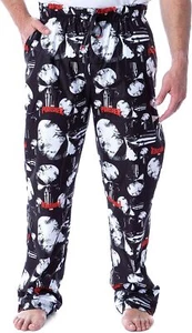 Marvel Comics The Punisher Death's Hand Skull Men's Sleep Pants, Black, Small - Picture 1 of 5