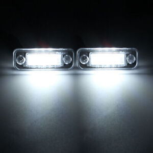 Fits Mercedes-Benz S203 C E CLS Class  Error Free LED License Plate Light Lamps