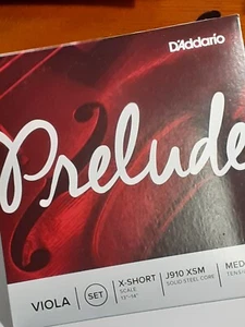 D'Addario Prelude Viola MM 15-16" scale J910M correct sizing for medium Violas! - Picture 1 of 6