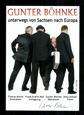 Gunter Böhnke Autogrammkarte Original Signiert ## BC 162032 - Bild 1 von 2