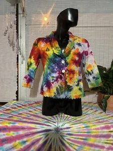 Girls Size Small, Luhumari L.,lined Eyelet, Mis Sleeve Jacket - Picture 1 of 2