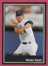 1991 Ballstreet # 34 Nolan Ryan Baseball Card