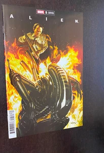 Alien #5 (Marvel Comics 2022) -- SUAYAN VARIANT -- NM- Or Better - Bild 1 von 2