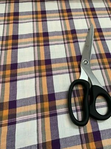 Tela de tejido fino edredón escocés a cuadros tartán poliviscosa Stewart 150 cm de ancho 07 - Imagen 1 de 2