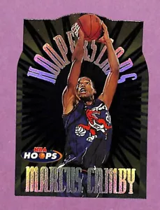 Tarjetas de la NBA Marcus Camby 1997-98 Hoops Hooperstar troquelado #9 de 10 - Imagen 1 de 2