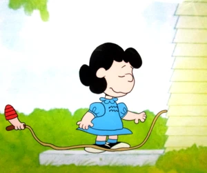 LUCY PEANUTS Charles SCHULZ ORIGINAL ANIMATION PRODUCTION DRAWING + CEL snoopy - Picture 1 of 8