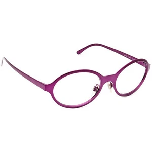 Burberry Sunglasses Frame Only B 3069 1178/75 Shiny Purple Oval Metal Italy 52mm - Picture 1 of 10