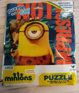 ¡Nuevo rompecabezas de los Minions sobre la marcha! Rompecabezas de 48 piezas sin impresionar - Imagen 1 de 6