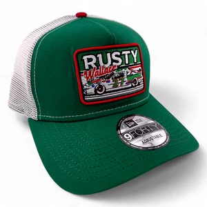 New Era Rusty Wallace #27 Nascar 9FORTY A-Frame Maglia Schienale Snapback Regolabile - Foto 1 di 7
