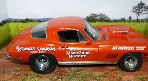 1/18 ( IBWB ) " CUSTOM " 1967 Corvette "the Moonshine Runner " Gasser Drag Car , - Bild 1 von 12