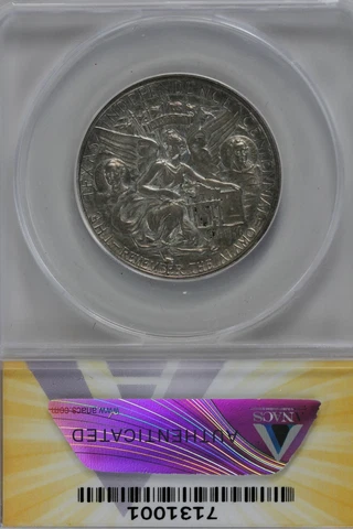 1934  .50  ANACS   MS 62   TEXAS   Classic Silver Commemorative Coin Cover