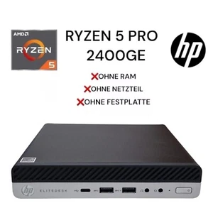 HP EliteDesk 705 G4 DM(TAA)/Ryzen 5 Pro 2400GE/OHNE RAM/OHNE FESTPLATTE#PC190 - Bild 1 von 8