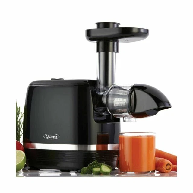 OMEGA Cold Press 365 Juicer Slow Masticating Extractor - Black (H3000D)