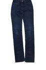 Ernest Sewn Women's Jeans W 25 in Blue Cotton with Polyester