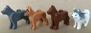 LEGO ® Hund Hunde Schäferhund Husky Wolf Dalmatiner 92586pb01 48812 16606pb001 - Picture 1 of 26