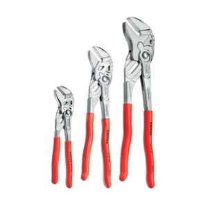 Knipex 002006US2 3-Piece Pliers Wrench Set (7-Inch, 10-Inch, & 12-Inch) - Picture 1 of 1