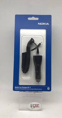 NOKIA caricabatterie Per Auto ORIGINALE DC -4  Nera - Immagine 1 di 3