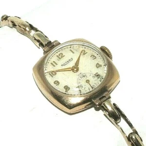 Ladies/Women's 9ct 9carat yellow gold vintage Rotary watch - Picture 1 of 8