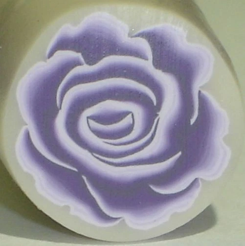 НЕОГРАНИЧЕННОЕ ТРОСТИ ДОСТАВКА ЗА $5 - ДОВОЛЬНО ФИОЛЕТОВЫЙ ЦВЕТОК РОЗЫ ТРОСТЬ RAW от SueC #619 - Изображение 1 из 3