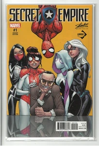 Secret Empire #1 Marvel Comics 2017 Campbell Stan Lee Collectible/Conque Cover B - Picture 1 of 1