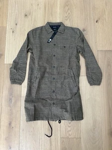 10 Deep Jacket - Long Trench Coat - Size Small - NWT - Picture 1 of 11