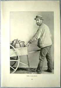 TIPOS DE CALLES DE CIUDADES AMERICANAS: "El hombre del carbón", foto, 1896., #35 - Imagen 1 de 1
