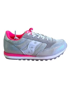 New Girls 2M 2 SC55556 Silver/Pink Glitter Glam Sneakers Original Big Kids NIB - Picture 1 of 6