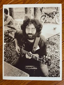 Jerry Garcia Kunstdruck Foto selten 8" x 10" GRATEFUL DEAD Poster Vintage - Bild 1 von 1