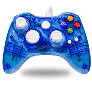 Afterglow Blue Controller Cablato Gamepad per Microsoft Xbox 360/PC Windows 10 8 7 - Foto 1 di 8