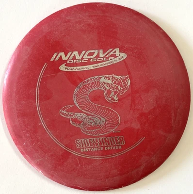 Innova DX Sidewinder PFN Penned Patent Numbers 170g Scaled Red Used - Image 1 of 4