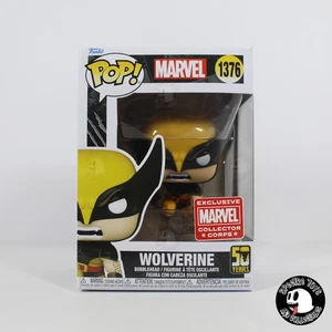 Funko Pop! Marvel Wolverine (Bobble Head) #1376 - Marvel Collection Corps 50th - Picture 1 of 7
