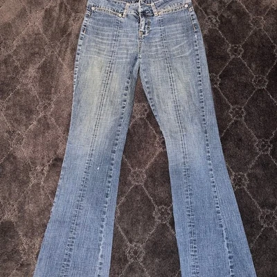 Jeans Tommy Hilfiger vintage para mujer tiro bajo corte bota talla 3 (28x31) Foto 1 de 4