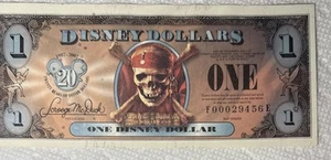 2007- FE $1 Empress Block F-E Disney World CU - Imagen 1 de 2