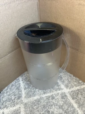 Mr. Cafetera Tetera Helada TM1 2 Qt Jarra de Plástico con Tapa Negra Foto 1 de 2