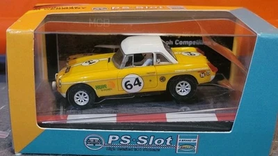 Bauer Amarillo MGB Racing #64 FIA Lemans Cortocircuito Ranura Coche Tjet UL Chasis LE Foto 1 de 4