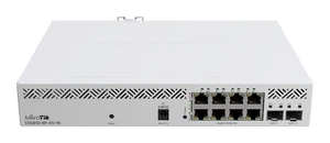 MikroTik CSS610-8P-2S+IN 8-Port Gigabit PoE Switch + 2x 10G SFP+ Uplink - Picture 1 of 6