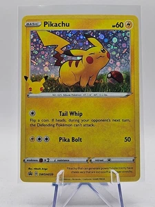Pikachu SWSH039 SWSH: Sword & Shield Promo Cards Holo - Picture 1 of 2