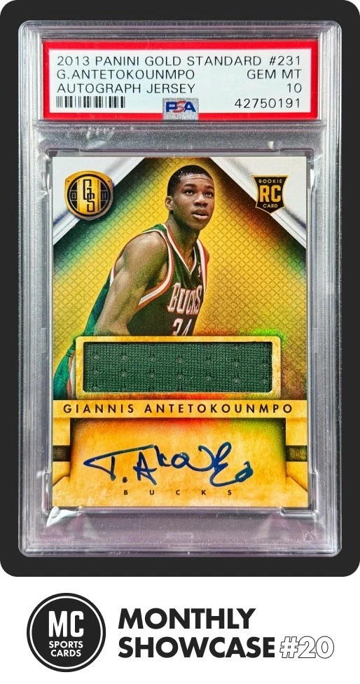 NBA PANINI 13 ルーキー直筆サインカード ヤニスアデトクンポ Giannis