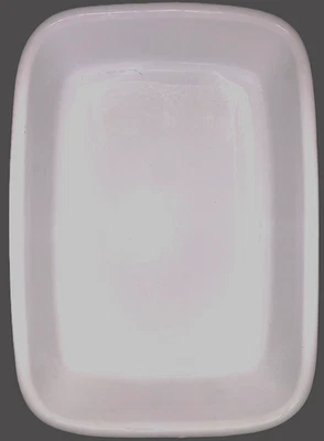 Vintage Ceramic Baking Dish – Rectangular Ovenware – Embossed Base Mark PS47 898 - Image 1 of 4