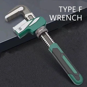 Adjustable Wrench Sturdy F-Type Pipe Vise Adjustable Wrenches With Right-Angle - Picture 1 of 15