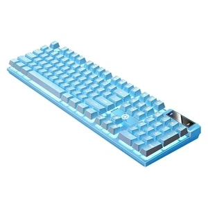 LED Backlit Ultra-Slim USB Keyboard, Blue - Picture 1 of 5