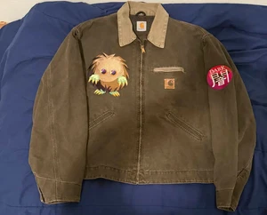 Sagesone [1/1] VINTAGE Carhartt (Yu-Gi-Oh!) "Kuriboh" Detroit Jacket Size XL/XXL - Picture 1 of 2