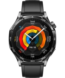 Montre connectee Huawei Watch GT 5 46 mm acier inoxydable avec bracelet en fluor - Photo 1/7