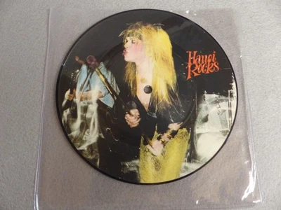 Hanoi Rocks: Malibu Beach  - UK  7"  Ltd  picture disc 1983 LIXPD 1 - Image 1 of 2