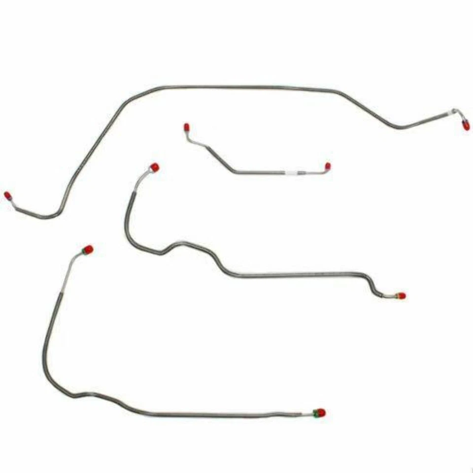 1971-72 Chevrolet Monte Carlo Front Brake Line Kit Power Disc Brakes-MKT7101OM - Image 1 of 1
