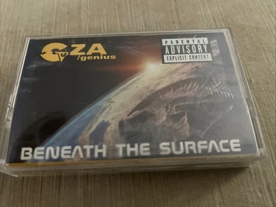 GZA/Genius  Beneath The Surface  Cassette Tape 1999  Wu-Tang Clan - Image 1 of 4