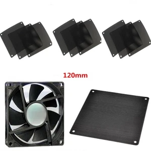 10PC PC Computer 120mm Lüftergitter Kühler Netz Staubdicht Anti- Filter PVC - Afbeelding 1 van 8