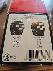 Legrand - Pass & Seymour 3867CC5 Industrial Strength 30 or 50 Amp Angle Plug - Picture 1 of 4