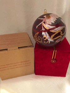 Hand Painted Blown-glass Angel Ornament (Avon) - New in Box - Picture 1 of 2